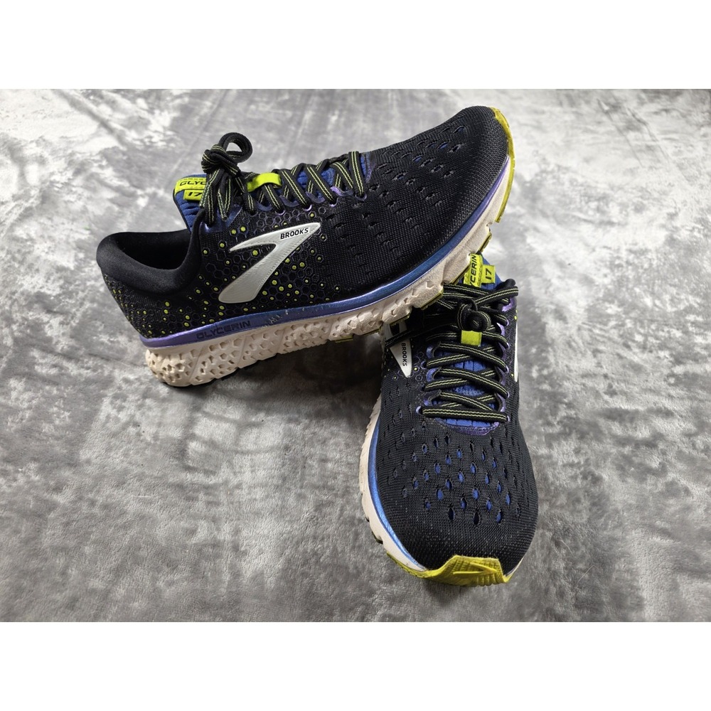 Brooks Glycerin 17 Running Shoes Size 8.5‎ D Men's Black 110296-1D-069